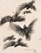 λ PAVEL TCHELITCHEW (RUSSIAN 1898-1957), BIRDS IN FLIGHT
