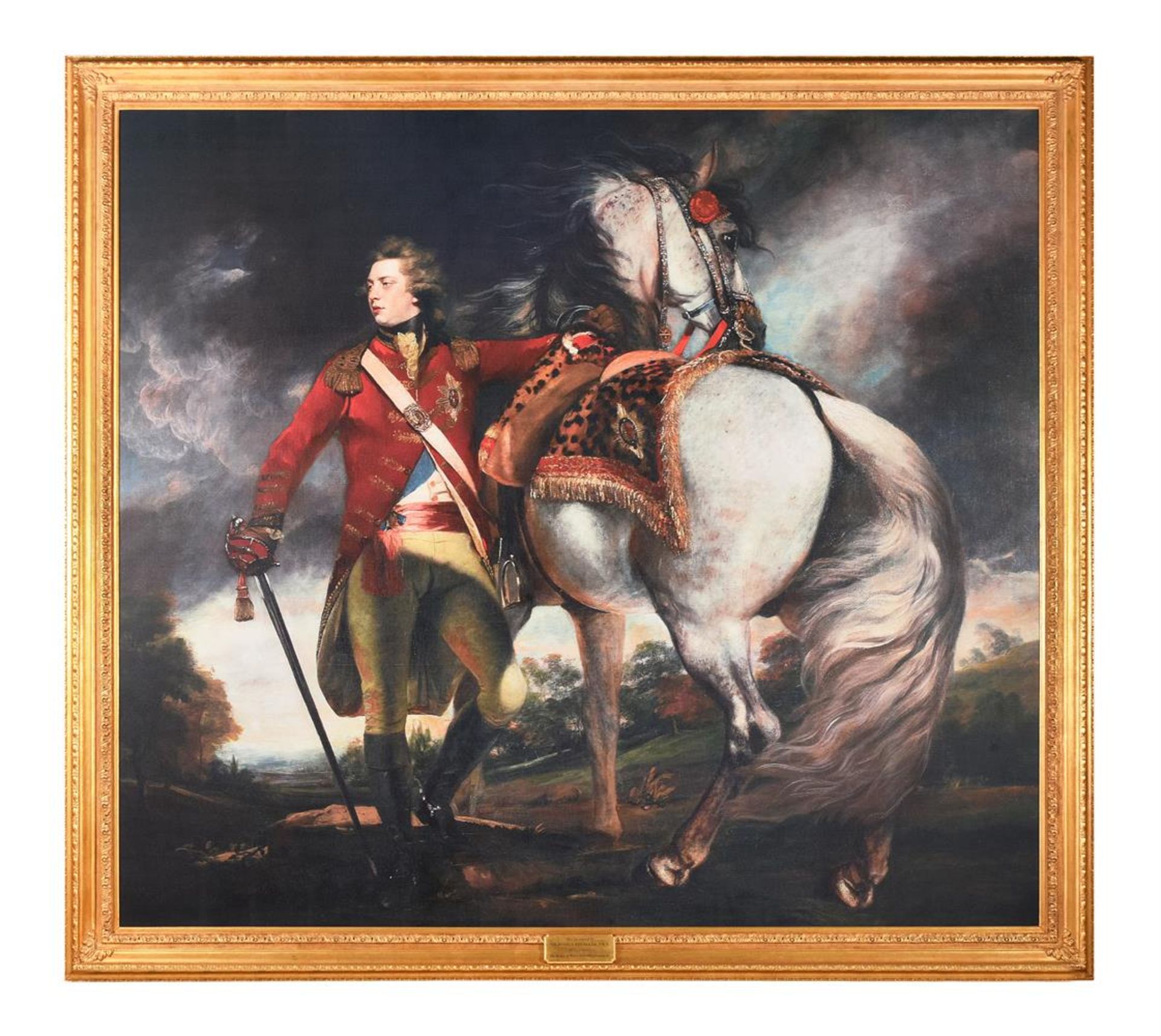 AFTER SIR JOSHUA REYNOLDS, THE PRINCE OF WALES, LATER KING GEORGE IV