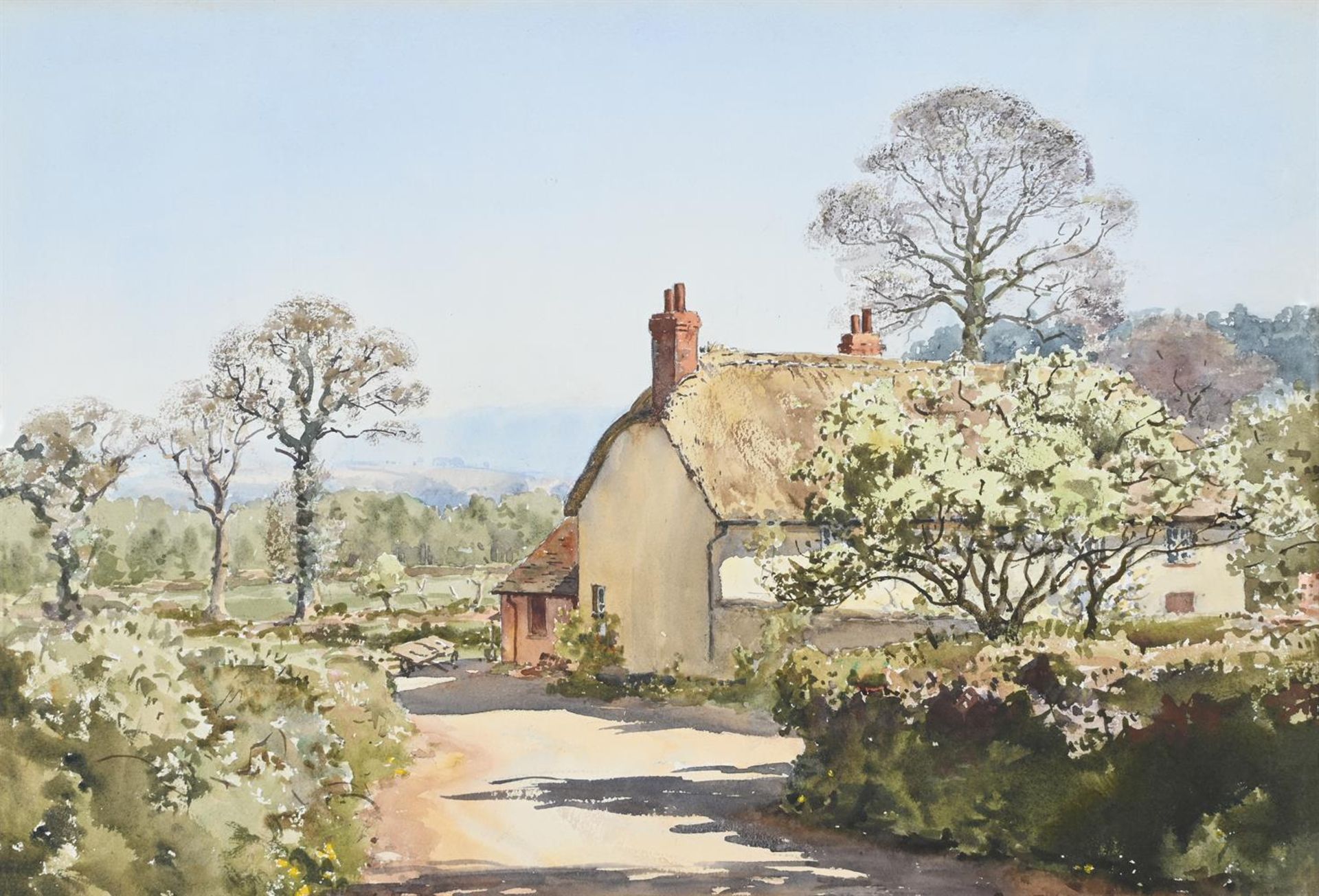 λ FRANK EGGINTON (BRITISH 1908-1990), A COTTAGE NEAR EXMOUTH - Bild 2 aus 3