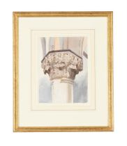 GEORGE EDMUND STREET (BRITISH 1824-1881), STUDY OF A CORINTHIAN CAPITAL