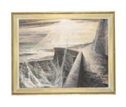 λ JAMES STROUDLEY (BRITISH 1906-1985), NO. 1, STORM & LIGHT, ROTTINGDEAN