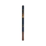 A GEORGE IV PAINTED WOOD TRUNCHEON