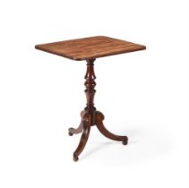 A REGENCY MAHOGANY OCCASIONAL TABLE