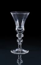 A LARGE BALUSTER GOBLET