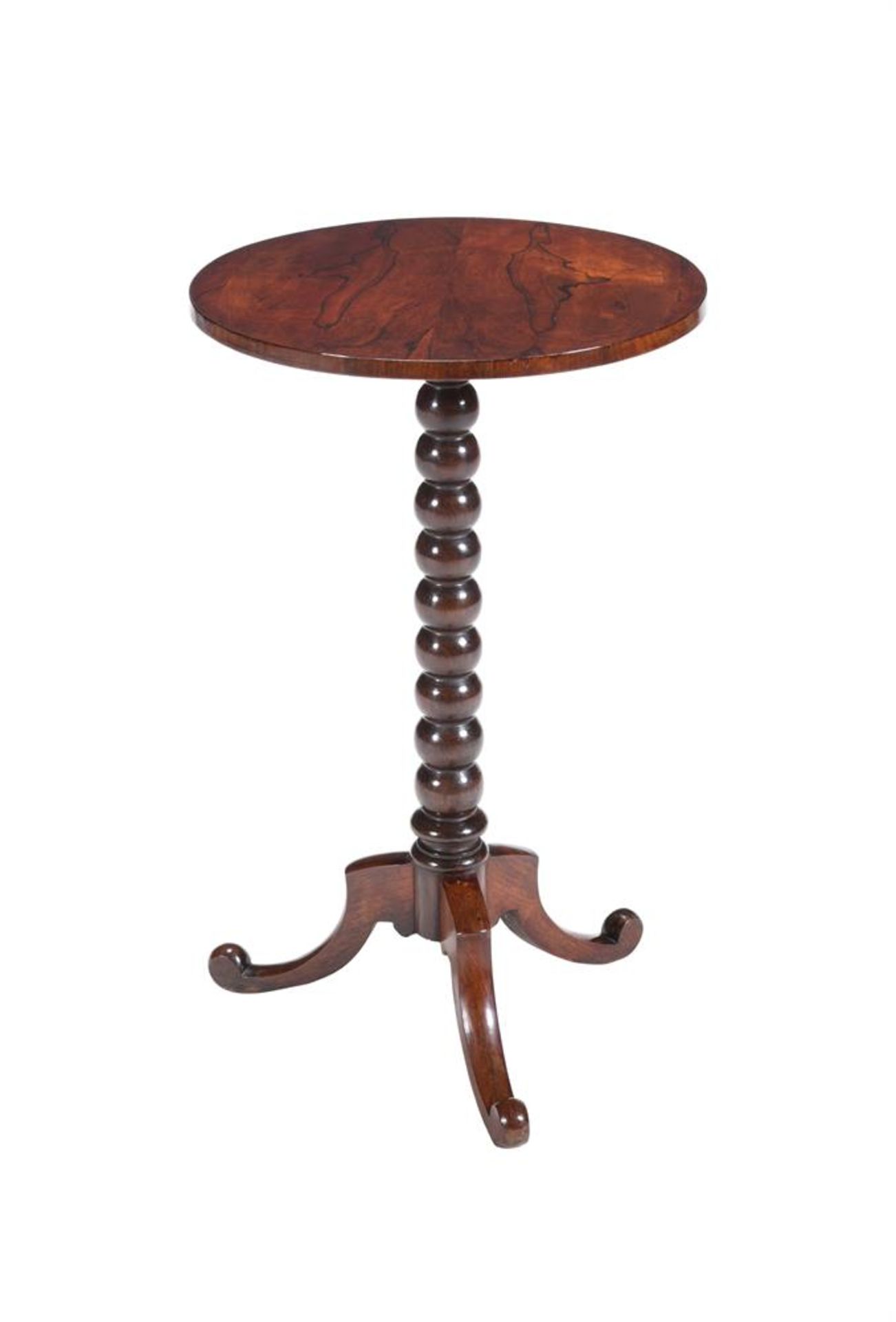 Y A VICTORIAN ROSEWOOD OCCASIONAL TABLE