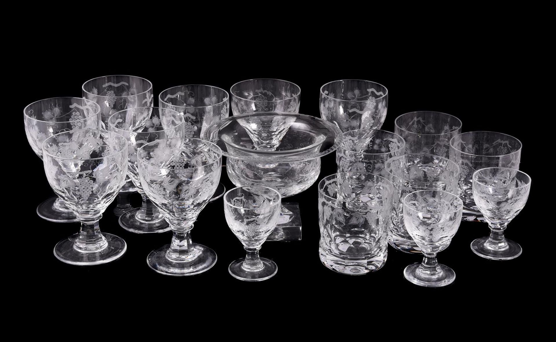 A SELECTION OF WILLIAM YEOWARD GLASS