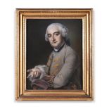 FRANCIS COTES (BRITISH 1726 - 1770), PORTRAIT OF A GENTLEMAN, IDENTIFIED AS MR GOUCH