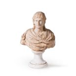A MARBLE PORTRAIT BUST, PROBABLY 2ND CENTURY A.D.