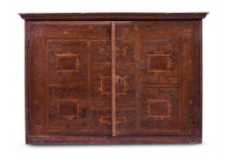 Y AN INDO-PORTUGUESE ROSEWOOD AND SPECIMEN MARQUETRY CABINET, LATE 17TH OR 18TH CENTURY