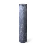 AN ITALIAN GREY MARBLE COLUMN, 18TH CENTURY