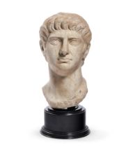 A MARBLE HEAD OF EMPEROR OTTO ITALIAN, 17TH CENTURY