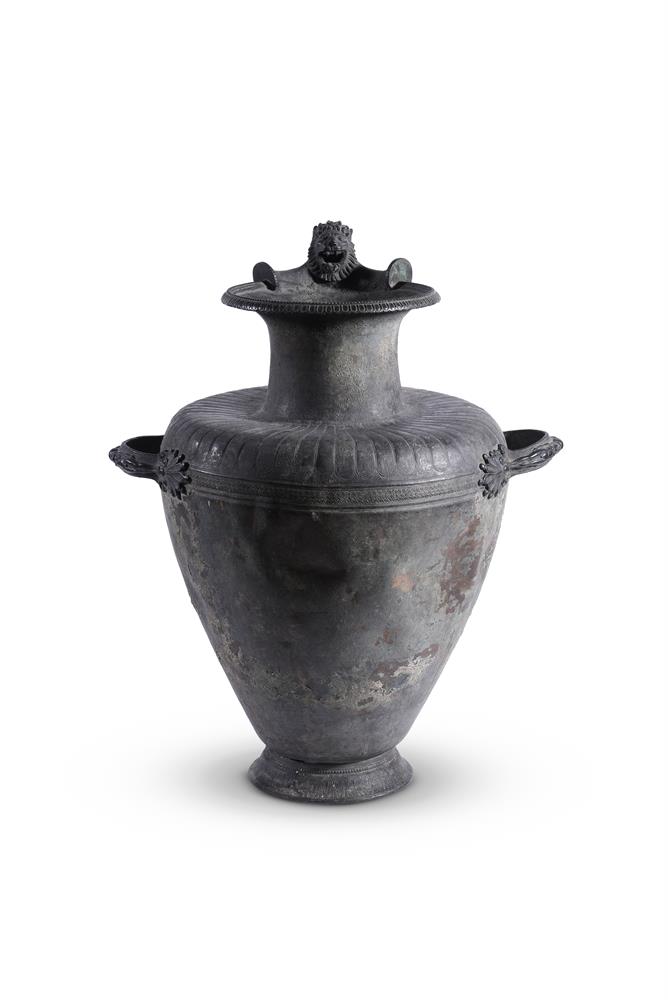 AFTER THE ANTIQUE, A BRONZE HYDRIA, NEAPOLITAN, 19TH CENTURY - Image 2 of 2