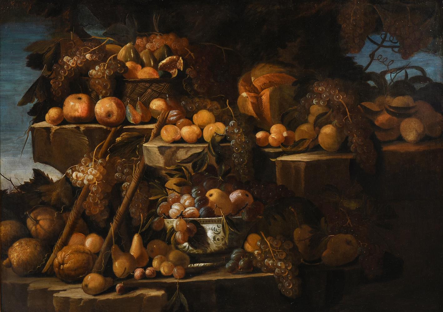 ROMAN SCHOOL (17/18TH CENTURY), STILL LIVES OF FRUIT - Image 3 of 5