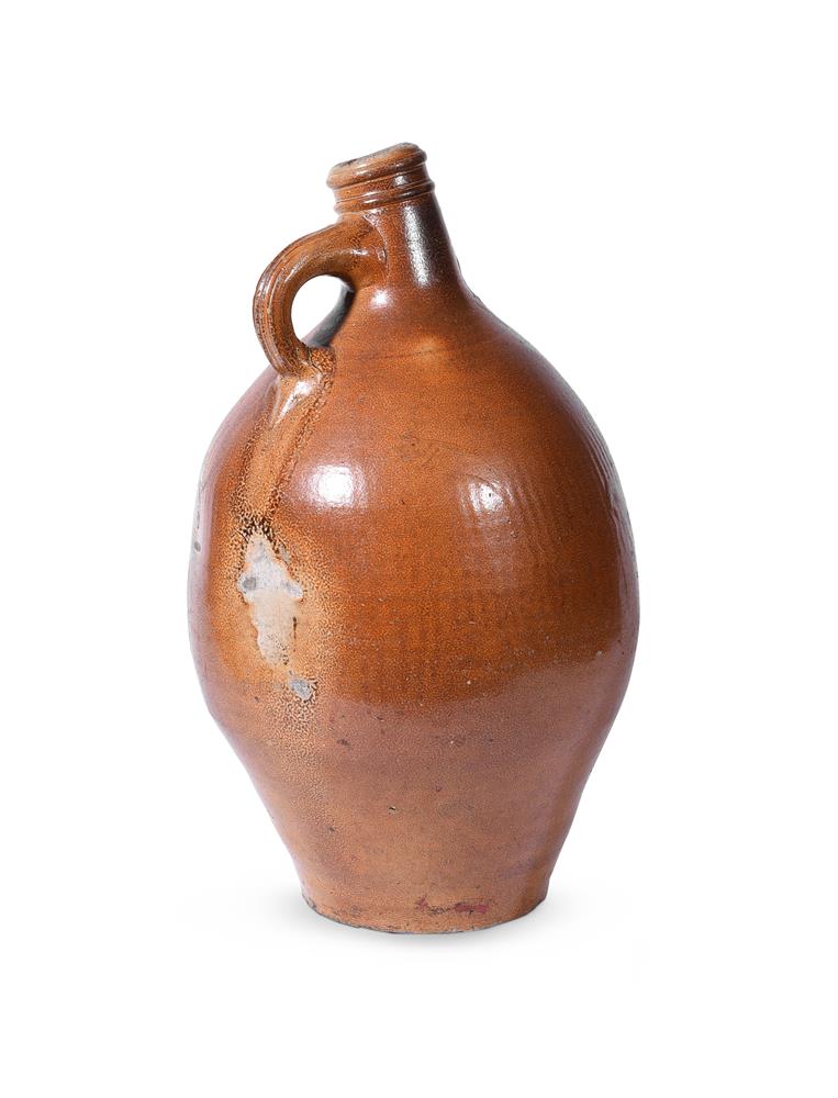 A GERMAN BELLARMINE STONEWARE JUG, 16TH/17TH CENTURY - Image 2 of 3