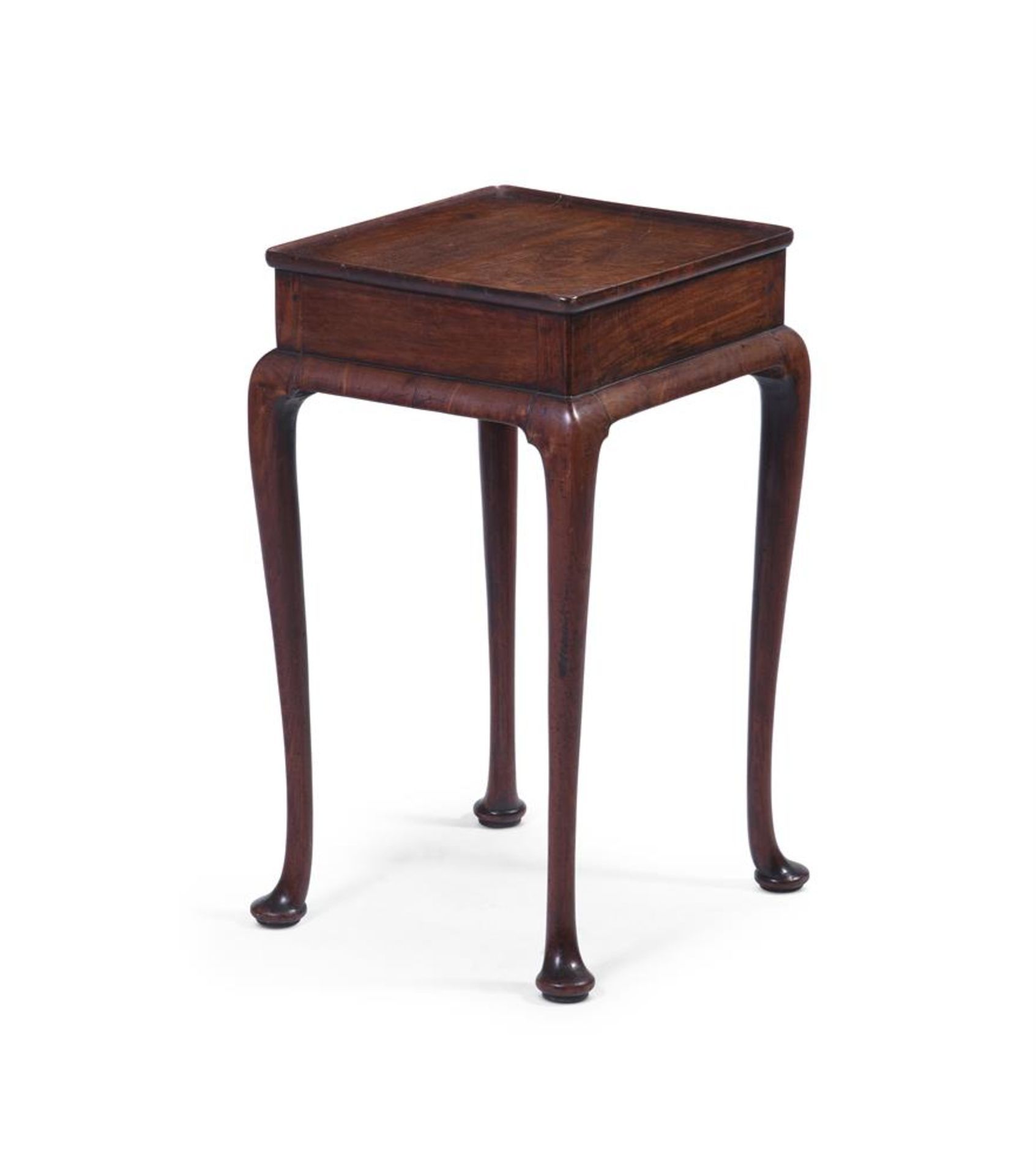 A GEORGE II MAHOGANY KETTLE OR URN STAND, CIRCA 1740