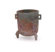 A Chinese archaic bronze ritual food vessel