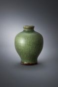 A small Chinese celadon longquan jarlet