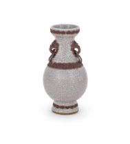 A Chinese Ge-type vase