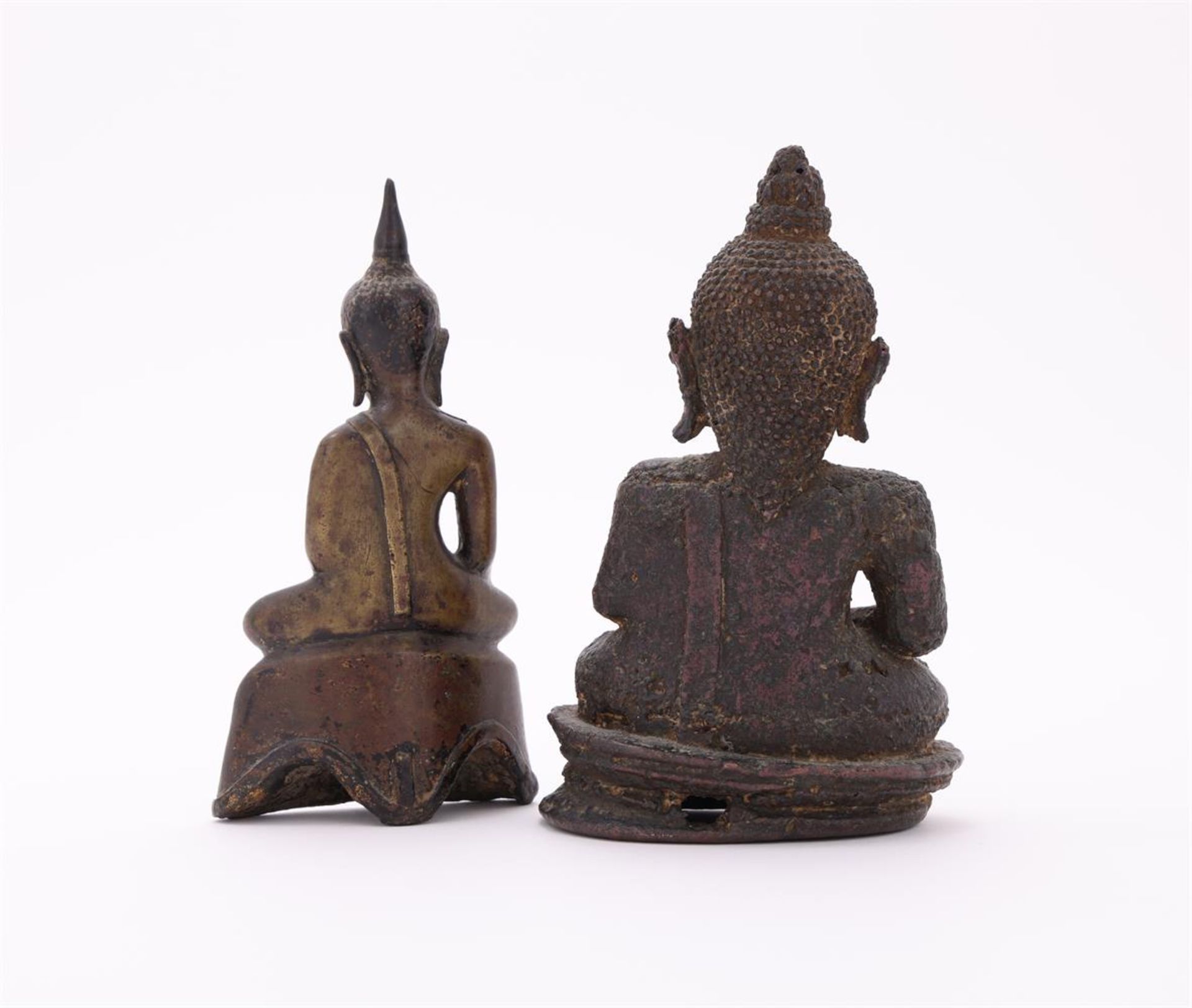 Two figures of Buddha - Image 2 of 2