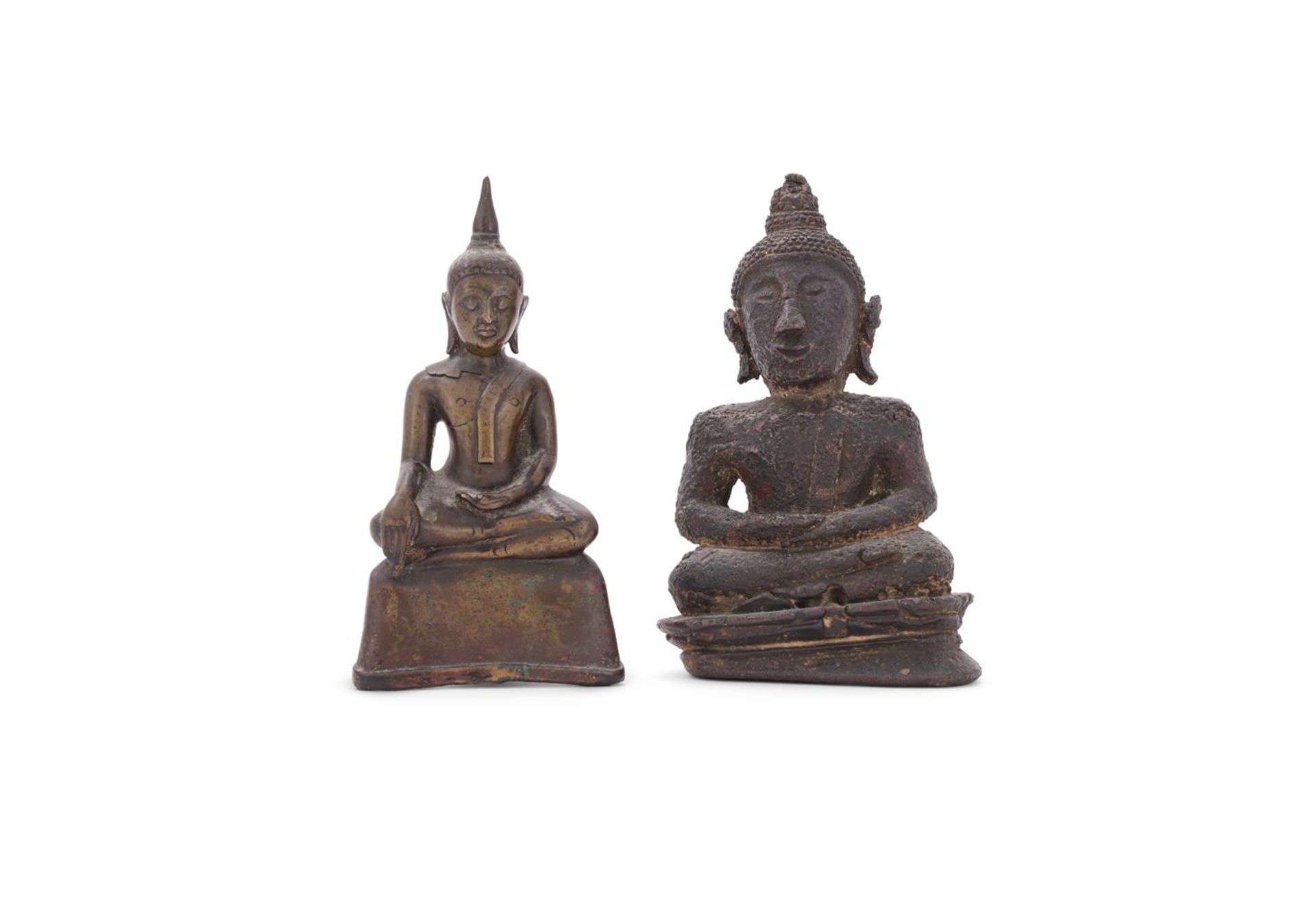 Two figures of Buddha