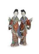 Two Chinese Figures of Ladies