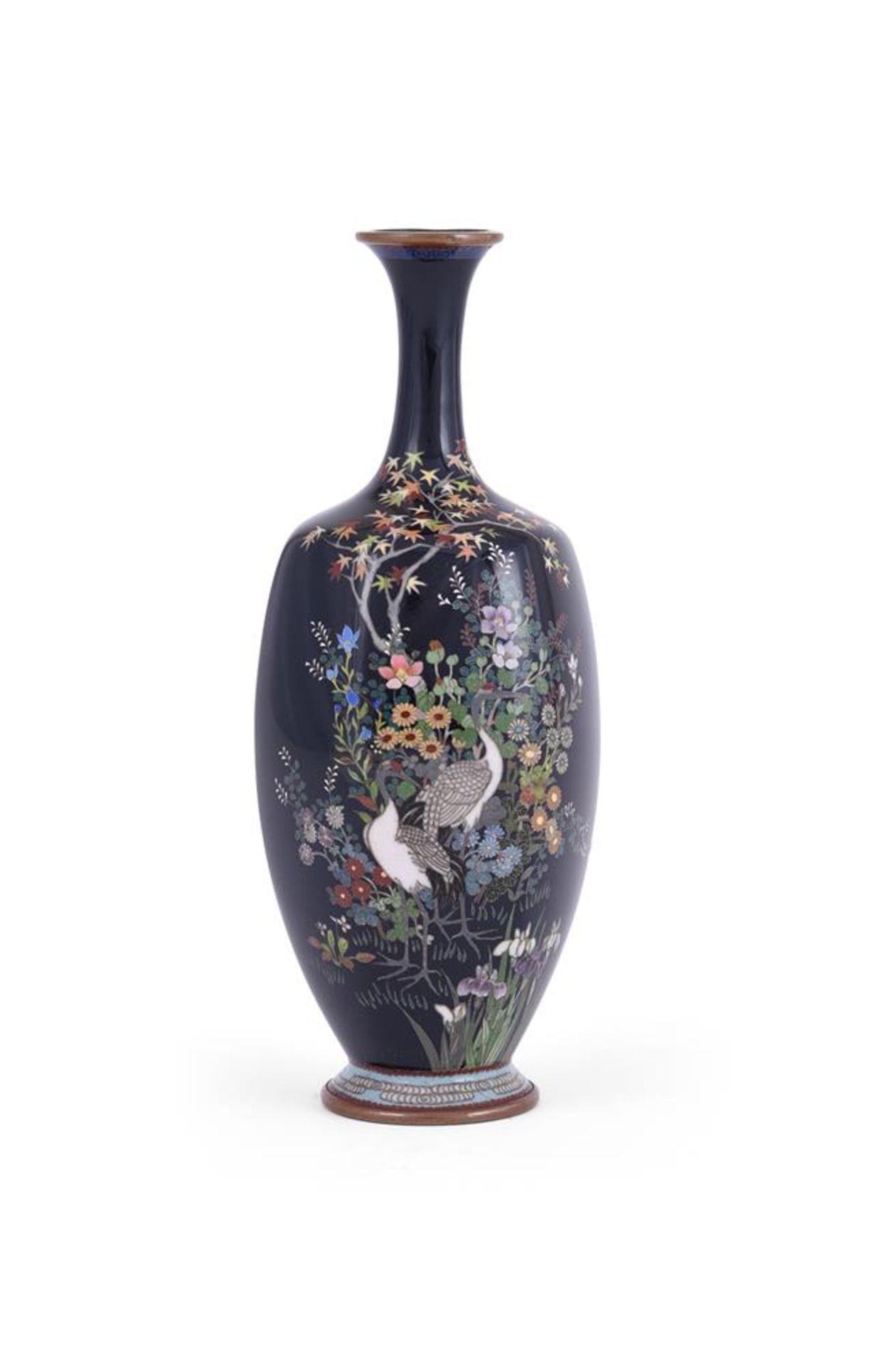 Adachi Kinjiro: A Japanese Cloisonné Enamel Vase - Image 2 of 5