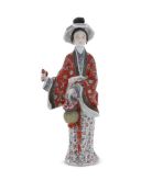 A Chinese Famille Rose Figure of a Lady