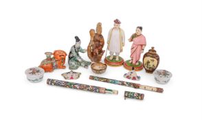 A group of various Asian items