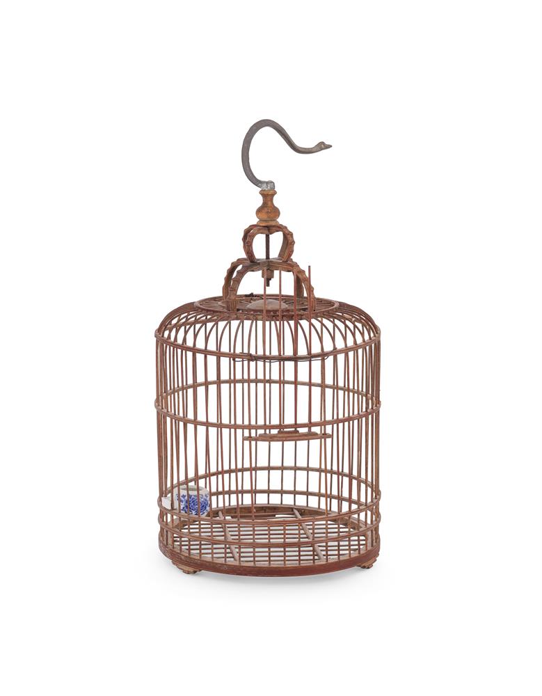 A Chinese bamboo bird cage - Image 2 of 3