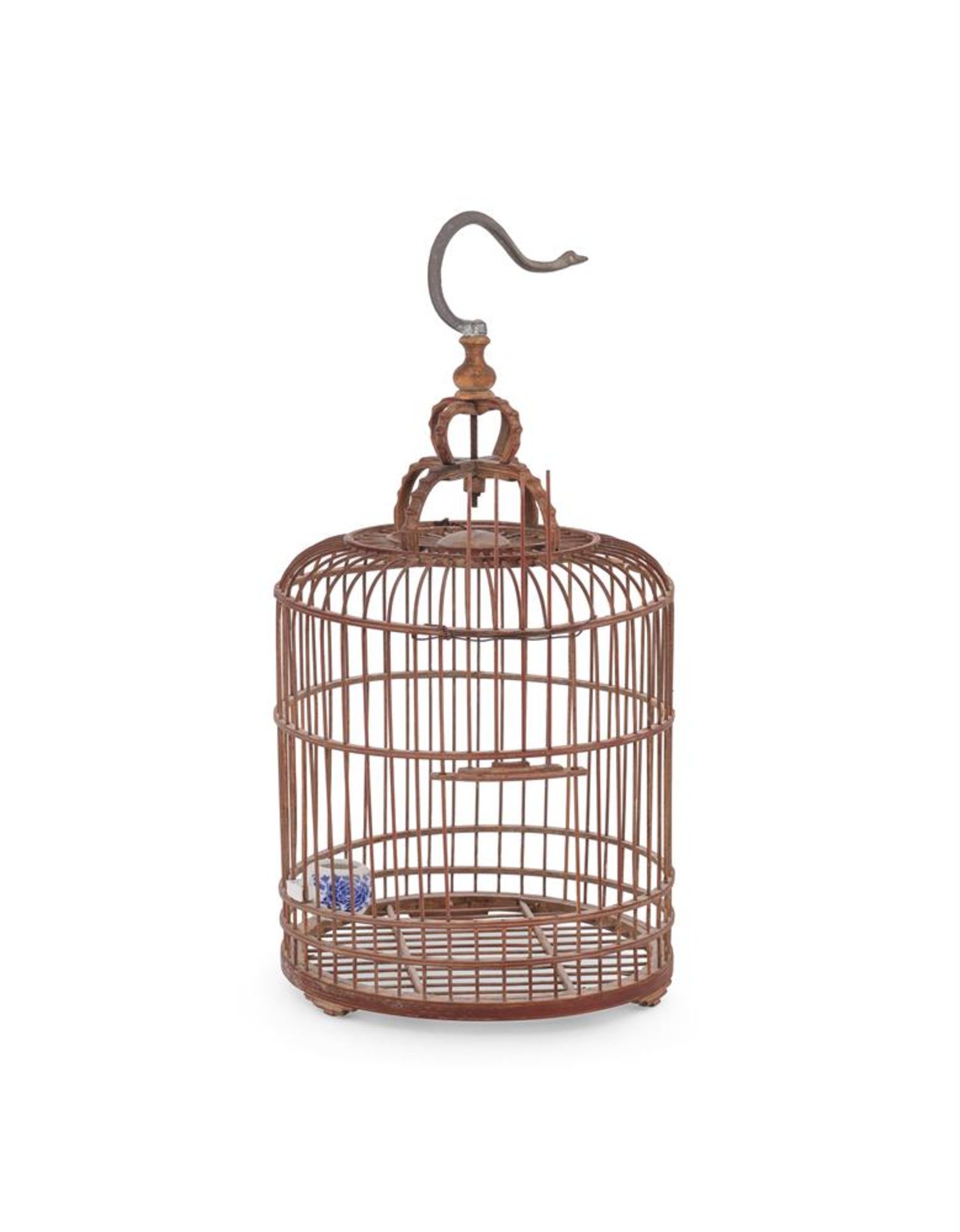 A Chinese bamboo bird cage - Bild 2 aus 3