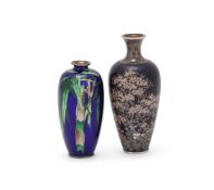 Hayashi Kodenji (Attributed to): A Japanese Cloisonné Enamel Vase