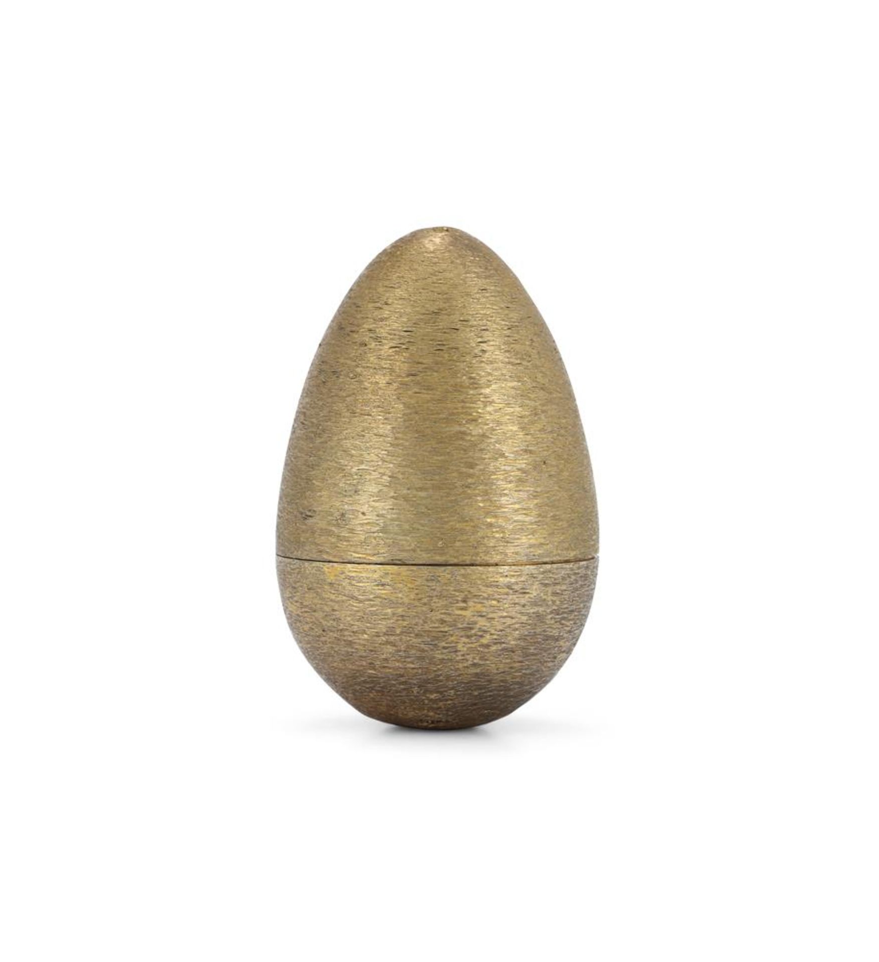 A SILVER GILT SURPRISE EGG - Bild 3 aus 4