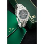 Ω ROLEX, OYSTER PERPETUAL DATEJUST WIMBLEDON, REF. 126334