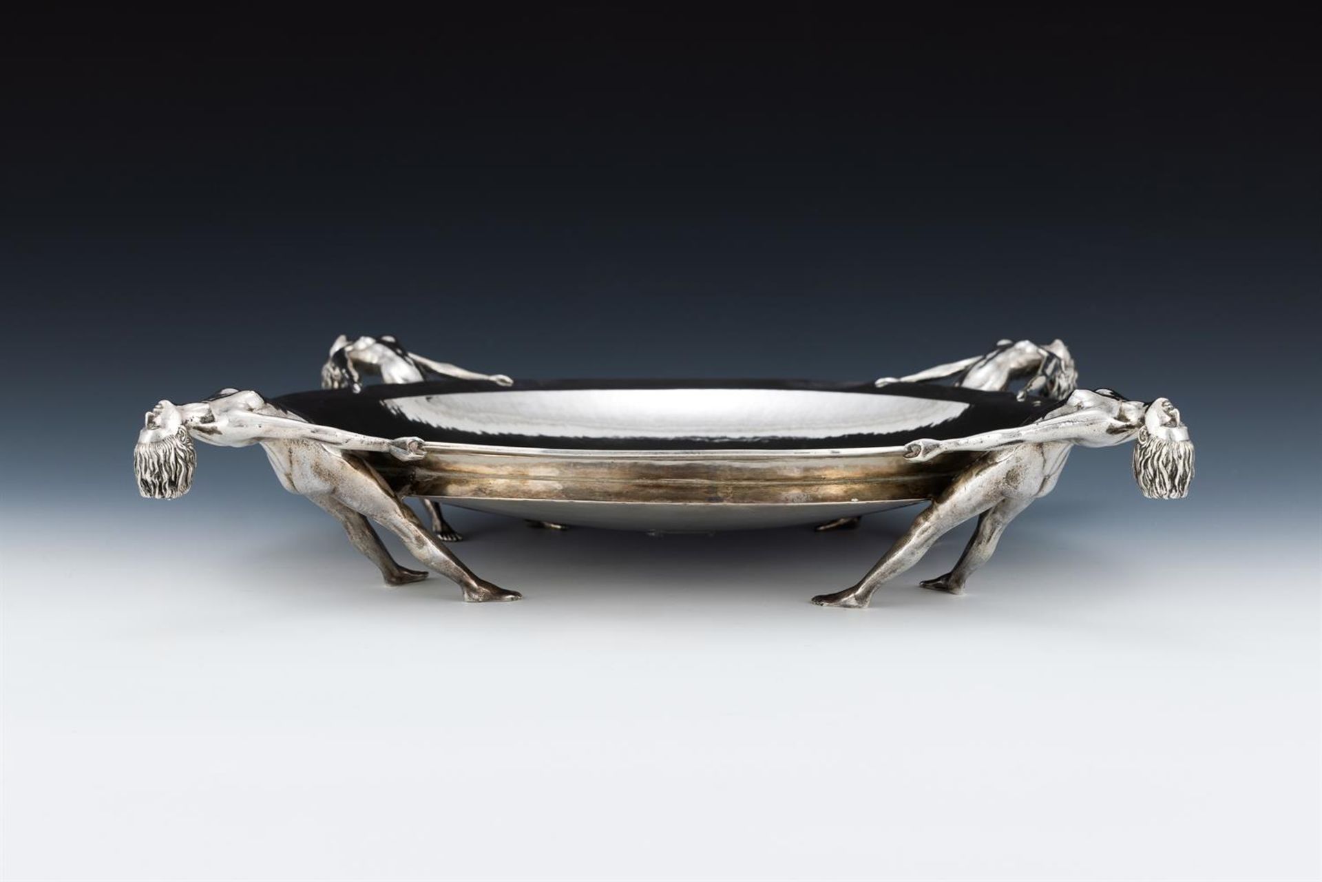 A SILVER CIRCULAR BOWL - Image 2 of 5