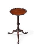 A GEORGE II MAHOGANY KETTLE STAND, MID 18TH CENTURY