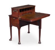 A GEORGE II MAHOGANY METAMORPHIC TEA AND WRITING TABLE, AFTER DESIGNS BY THOMAS POTTER