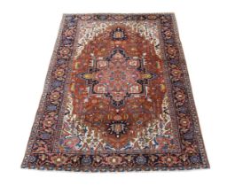 A HERIZ CARPET, approximately 360 x 251cm