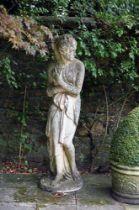 A STONE COMPOSITION MODEL OF APHRODITE, AFTER ANTONIO CANOVA, 20TH CENTURY