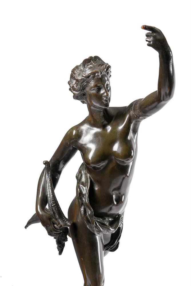 AFTER GIAMBOLOGNA (1529-1608), A PAIR OF BRONZE FIGURES OF MERCURY AND FORTUNA - Image 2 of 4