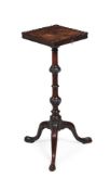 A GEORGE III MAHOGANY CANDLE STAND OR URN STAND, IN THE MANNER OF THOMAS CHIPPENDALE, CIRCA 1760
