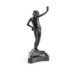 FREDERICK WILLIAM POMEROY (1856-1924), A BRONZE FIGURE OF DIONYSUS, EARLY 20TH CENTURY