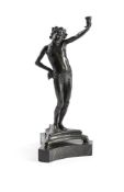 FREDERICK WILLIAM POMEROY (1856-1924), A BRONZE FIGURE OF DIONYSUS, EARLY 20TH CENTURY