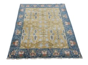 AN INDIAN CARPET, approximately 380 x 270cm