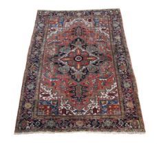 A HERIZ CARPET, approximately 350 x 234cm