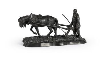 CAST FROM THE MODEL BY ALEXANDRA ANDREEVNA SOLOVYEVA, THE PLOUGHMAN