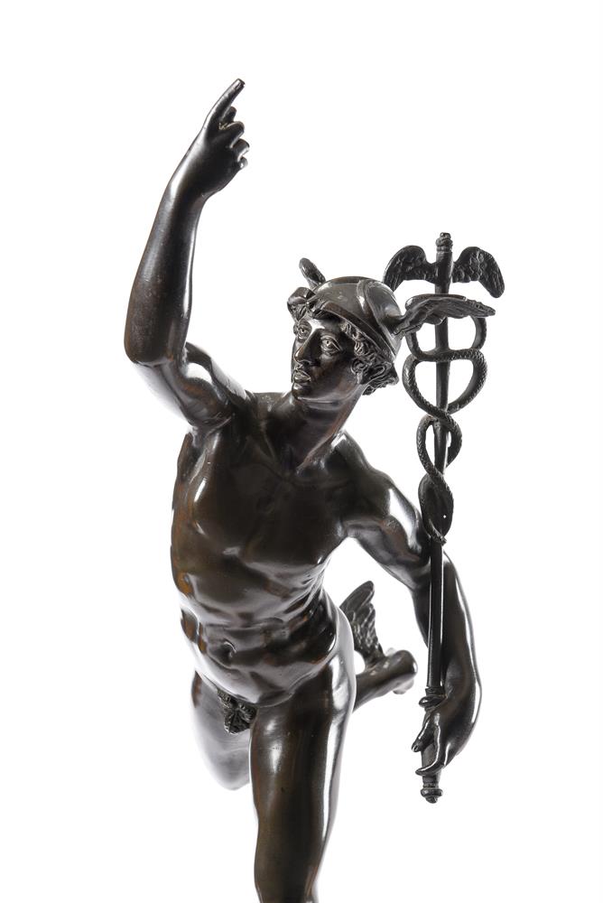 AFTER GIAMBOLOGNA (1529-1608), A PAIR OF BRONZE FIGURES OF MERCURY AND FORTUNA - Image 3 of 4