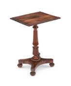 Y A GEORGE IV ROSEWOOD OCCASIONAL TABLE, ATTRIBUTED TO GILLOWS, CIRCA 1825