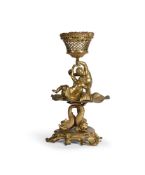 A GEORGE IV GILT METAL TABLE CENTREPIECE, BY T.B. WHITFIELD, CIRCA 1825