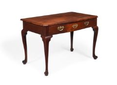 A GEORGE II MAHOGANY SERPENTINE FRONTED SIDE TABLE, , CIRCA 1755