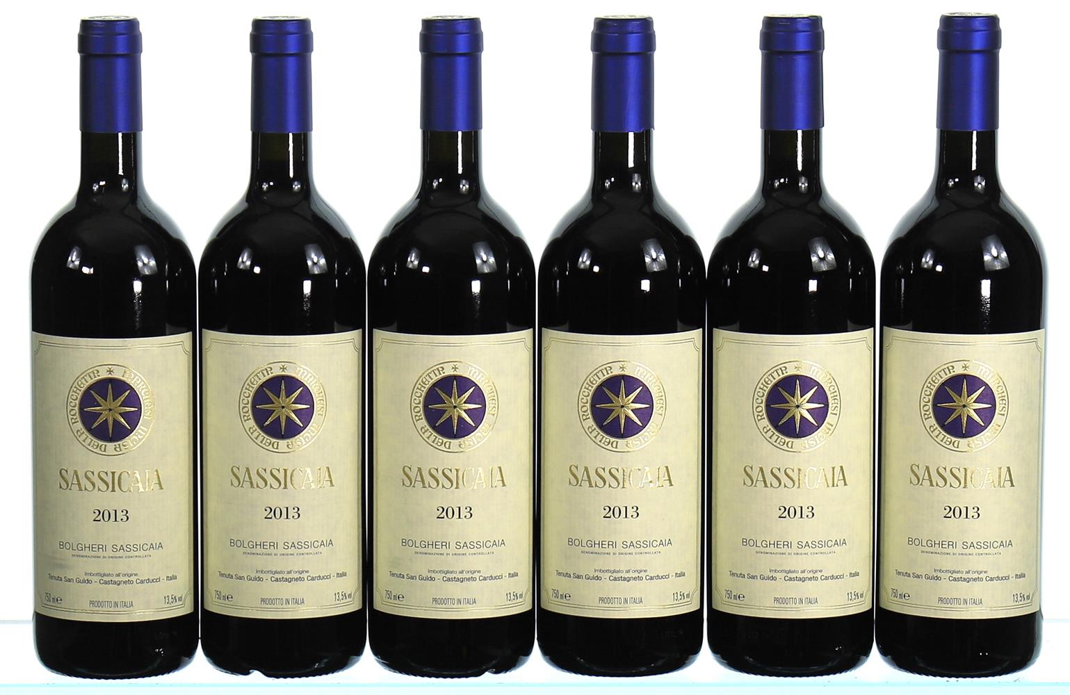 ß 2013 Sassicaia, Tenuta San Guido, Bolgheri - In Bond